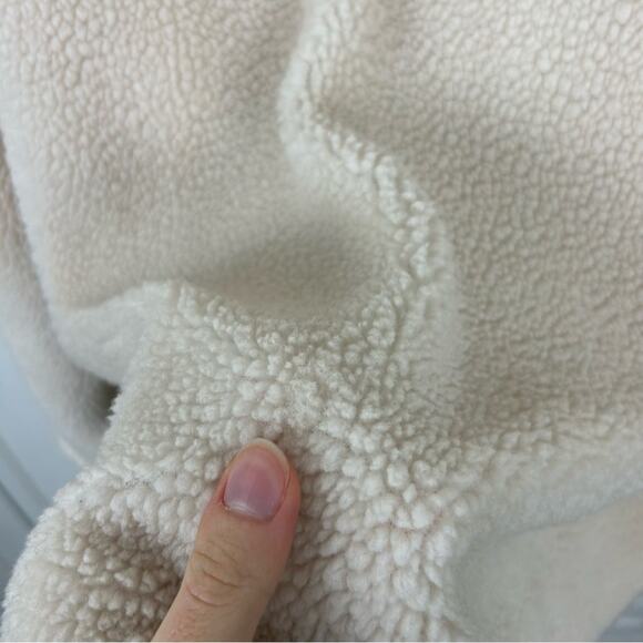 Shein Fuzzy Teddy Sherpa Texture Button Front Jacket Size M - Picture 10 of 10
